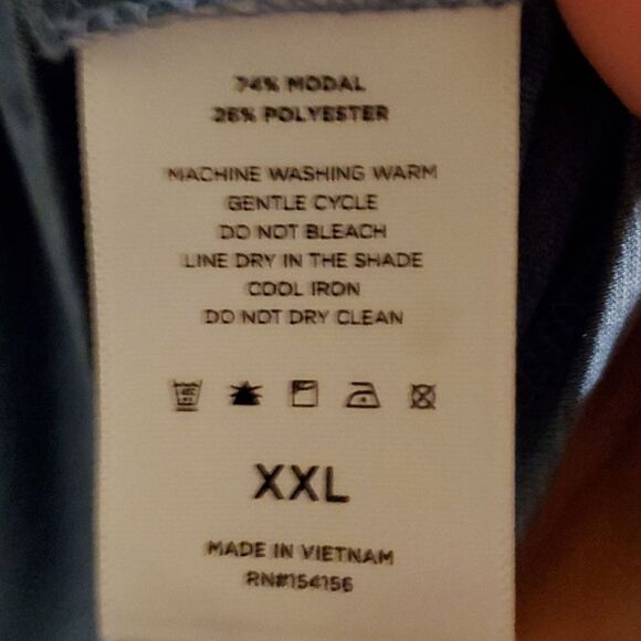 Mod Ref Top Shirt Ladies Essential V Neck Tee Shirt Blouse XXL - Picture 4 of 5